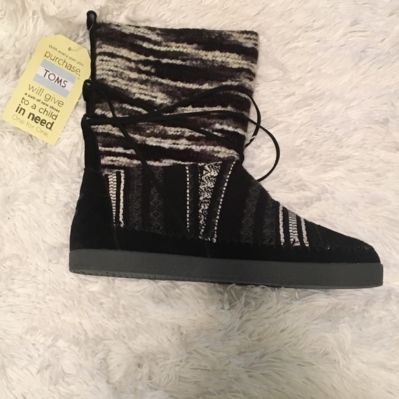 NWT Toms boots size 10 - Picture 2 of 6